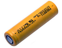  A123 LiFePo4 Battery 3.3V 1100mAh 18650 (A123-18650)