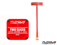 FuriousFPV Dreamliner and Two Slices Patch RHCP SMA 2.4GHz Antenna Combo (  )