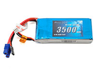 GensAce 2S1P 7.4V 3500mAh 1C RX LiPo Battery Pack with Futaba Plug (  )