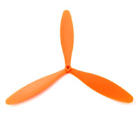 GWS 9x7 3-Blade Propeller Orange (  )