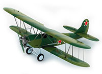 Po-2 (U-2) Rubber Band Powered Model Plane 1:20 570mm (  )