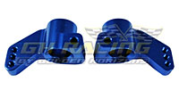 Aluminum Rear Hub Blue SC10/T4/B4 (  )