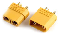 XT90 Male and Female Yellow 4.5mm Connector
