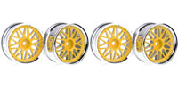 Austar Wheel Yellow Chrome 26mm 4pcs (  )