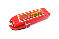 Dinogy Sport LiPo Battery 4S 14.8V 5000mAh 30C T-Plug (  )