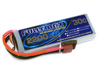 Fullymax LiPo Battery 2S 7.4V 2200mAh 30C T-Plug (  )