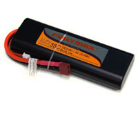Fullymax LiPo Battery 2S 7.4V 3300mAh 35C Hard Case T-Plug (  )