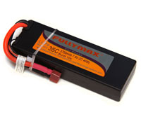 Fullymax LiPo Battery 2S 7.4V 3700mAh 35C Hard Case T-Plug (  )