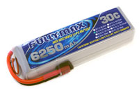 Fullymax LiPo Battery 4S 14.8V 6250mAh 30C T-Plug (  )