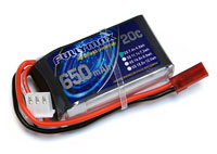 Fullymax LiPo Battery 2S 7.4V 650mAh 20C JST Plug (  )
