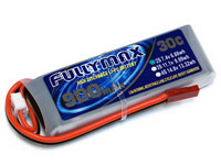 Fullymax LiPo Battery 2S 7.4V 900mAh 30C JST Plug (  )