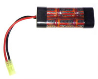 VBPower Battery 2/3A NiMh 7.2V 1600mAh MiniTamiya Plug (  )