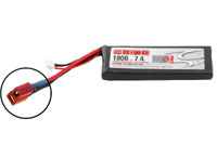 Team Orion LiPo Battery 7.4V 1800mAh 50C SoftCase Deans with LED Charge Status (  )