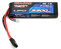 Traxxas Power Cell 2S LiPo Battery 7.4V 3300mAh 25C with Traxxas Connector (  )