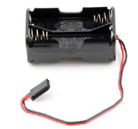 4-Cell AA RX Battery Box JR Connector (  )