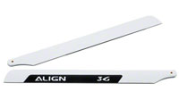Carbon Fiber Blades 3G 325mm White T-Rex 450
