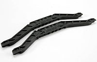 Chassis Braces Lower Black for Long Wheelbase Chassis T-Maxx 2pcs (  )