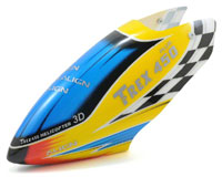 Painted Canopy Yellow/Blue/Red T-Rex 450 Plus (  )