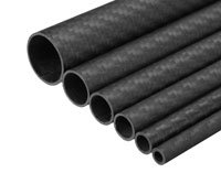 AHLtec 3K CFK Carbon Fiber Tube 22x20x1000mm Matte 1pcs (  )