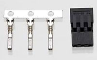 Male JR Connector Body & Pins (  )