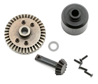 Ring Gear 37T & 13T Pinion with Diff Carrier T-Maxx (  )