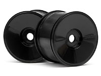Dish Wheel Black 83x56mm Hex 17mm 2pcs