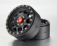 TFL Design I CNC Alloy Wheels 2.2 Inch 55x30mm Black 2pcs (  )