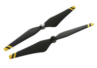 DJI 9.4x5.0 Carbon Fiber Reinforced Self-tightening Propeller Black/Yellow Stripes (  )