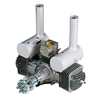 DLE-170 Twin Gas Engine 170cc (  )
