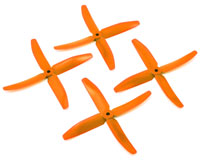 Dalprop Q5040 5x4 Quad Blade Propeller CW+CCW Orange Set (  )