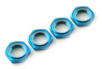  Fastrax Nyloc Wheel Nuts Blue 17mm x 1.25 4pcs (FAST926B)