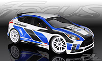 Ford Focus ST 2012 Clear Body 1/16 Rally