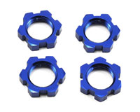 Splined Wheel Nut 17mm Blue X-Maxx 4pcs (  )
