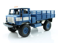 Aosenma WPL B-24 PRO GAZ-66 Blue 4WD Offroad Truck 1/16 2.4GHz RTR