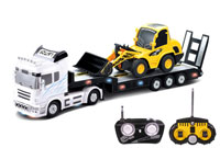 Heavy Truck with Tractor 2in1 White 1:32 (  )