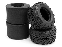 GT2 Tire S Compound 160x86mm with Inner Foam 2pcs