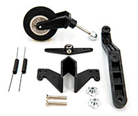 Tail Wheel 41mm System with Steering & Spring .60-1.20 Size (  )