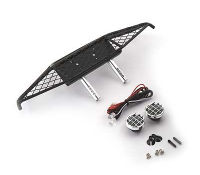 Realistic 1/10 Front Bumper 44mm Mount with LED Light SCX10 (  )