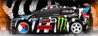 Ken Block 2014 Ford Fiesta ST RX43 Micro RS4 2.4GHz RTR (  )