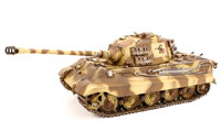 German King Tiger Henschel Turret Brown Camouflage IR 1:24th 2.4GHz RTR (  )
