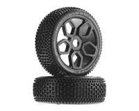 Arrma dBoots Exabyte NB Buggy Tire on Black Wheel 115x43mm HEX17mm 2pcs (  )