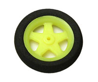 Super Lightweight 5-Spoke Wheel D46x2xH9mm Yellow 1pcs (  )