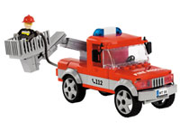 Cobi Action Town. Articulated Boom Fire Truck
