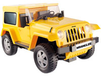 Cobi Electronic. Jeep Wrangler Yellow