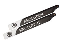 Revolution Flybarless CF Main Rotor Blades 245mm (  )