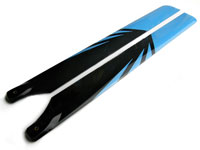 Tarot 500 Carbon Fiber Rotor Blades 425mm Black/Blue (  )