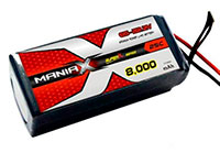 ManiaX SuperX LiPo Battery 6S 22.2V 8000mAh 25C XT90 (  )
