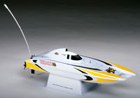 AquaCraft Mini Wildcat Catamaran Yellow RTR (  )
