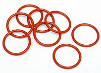 O-Ring S15 15x1.5mm Orange 8pcs