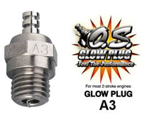 OS Max Glow Plug A3 6 Hot